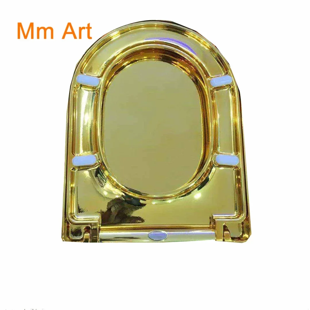 boat toilet cover  universal duraplast  seat  gold easy release  cushion Platinum U seat for squatting pan Economical