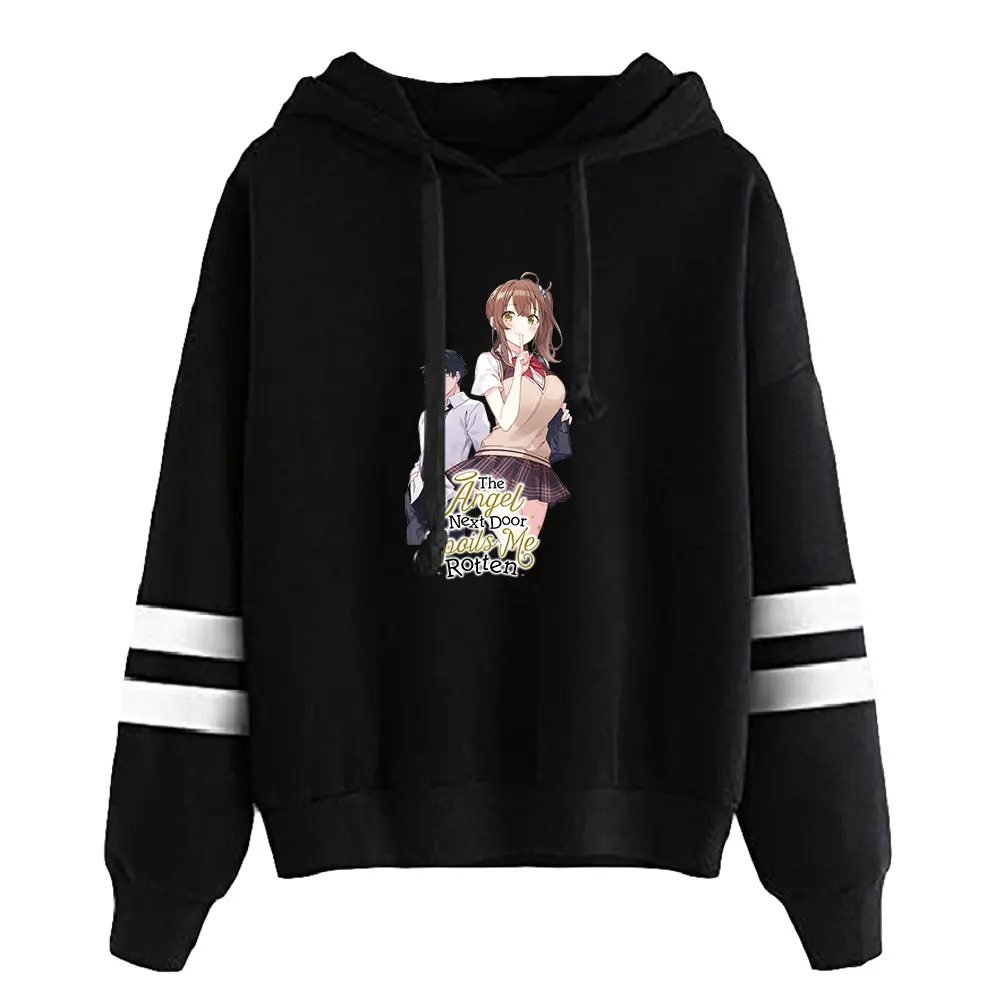 The Angel Next Door Spoils Me Rotten Anime Hoodie Unisex Long Sleeve Sweatshirt Harajuku Hooded Pullovers