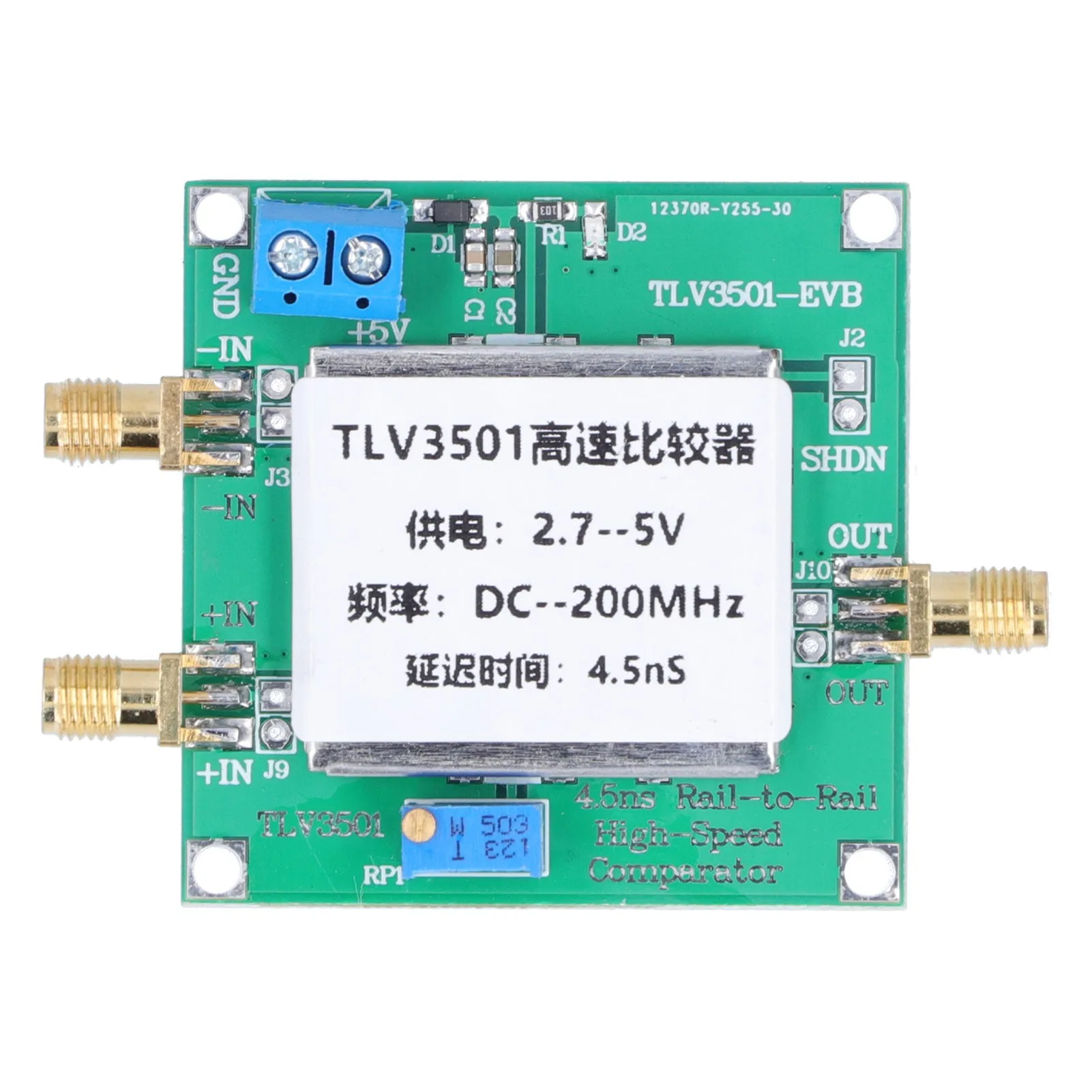 High Speed Comparator Wide Voltage Periodic Signal Shaping Front End Control Digital Module for Conversion Circuit