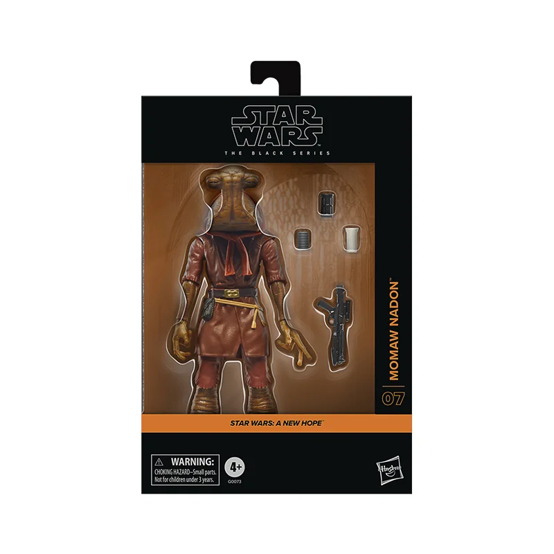 Hasbro star wars a série preta momaw nadon uma nova esperança 16cm anime original figura de ação modelo brinquedo presente aniversário coleção