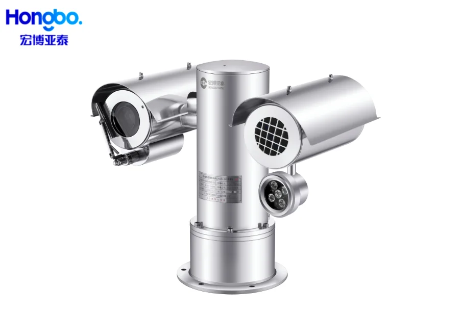 20x 2MP مقاوم للانفجار ومضاد للتآكل التصوير الحراري PTZ كاميرا تلفزيونات الدوائر المغلقة CMOS الاستشعار NVR خيارات بطاقة SD الصغيرة ضمان لمدة سنة واحدة