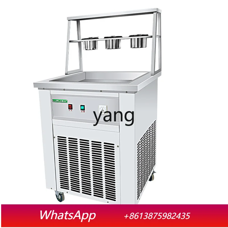 ClX thick cut fried yogurt machine deer sharp fried ice machine smoothie snowflake cheese commercial