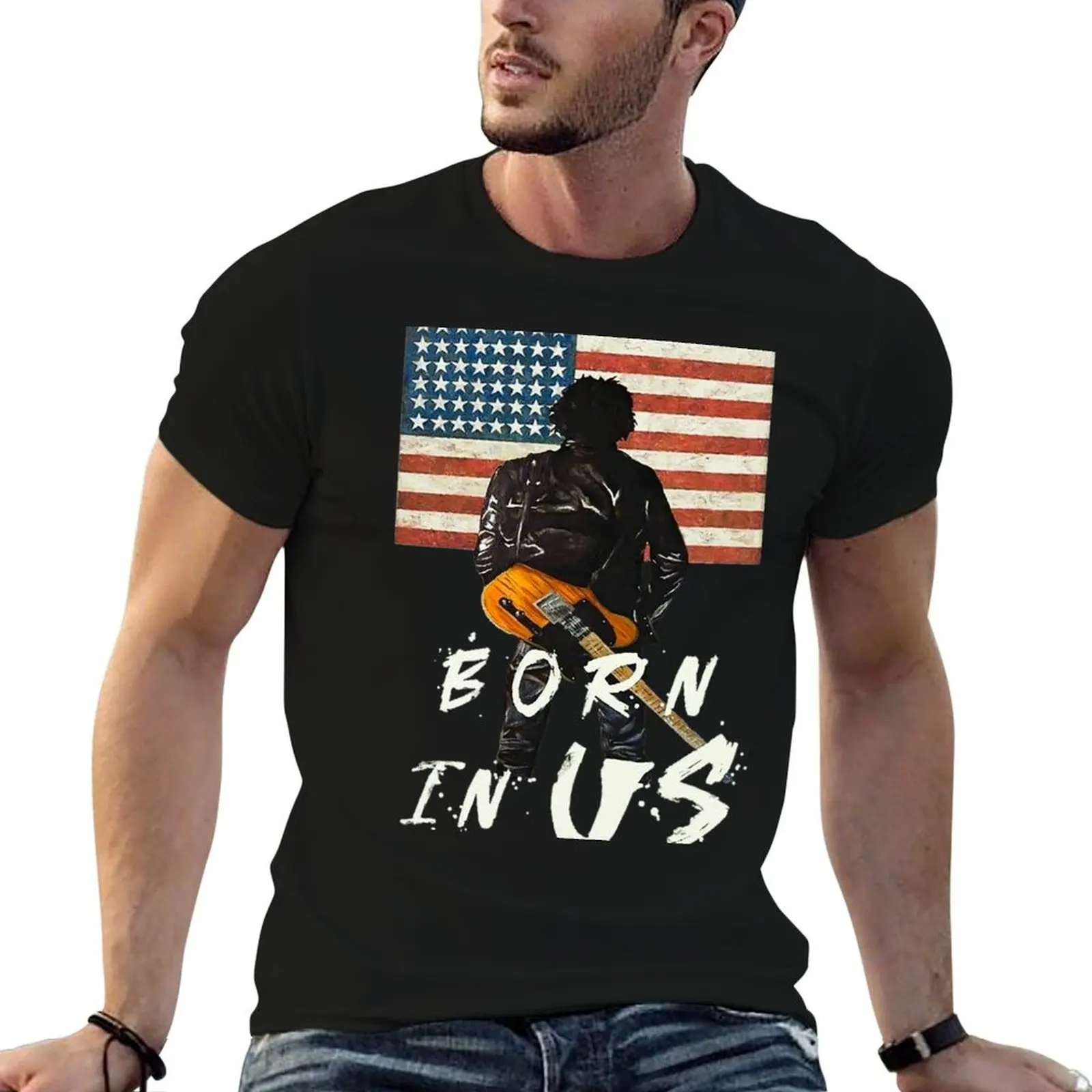 the legend guitaris america T-Shirt aesthetic clothes tees Men's t-shirt