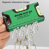 Aluminum Mini Digital Protractor Angle Finder Inclinometer Electronic Measurement Level Slope Test Ruler 105mm Length