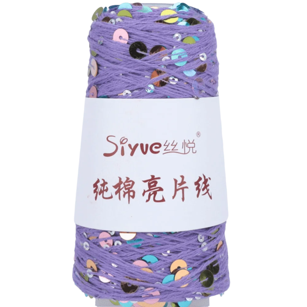 DIY Pure Cotton Hand Knitting Thread Large Bead Bead Wool Ball Hand Knitting Combed Spinning Yarn Decorative