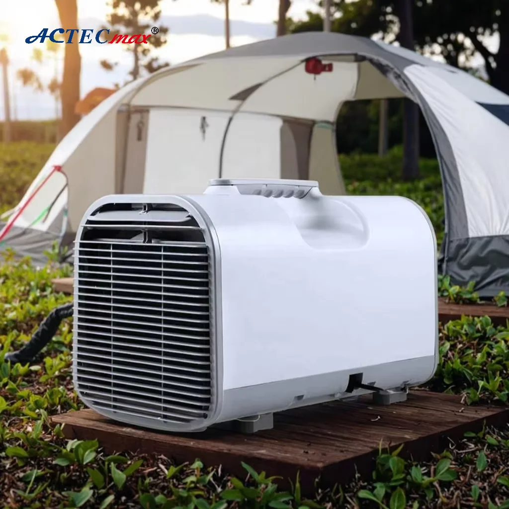 

AC220V AC110V 350W 4500BTU Reefer Travel Portable Camping Tent Air Conditioner Cooler AC.699.006 with R134a/R290 Refrigerant