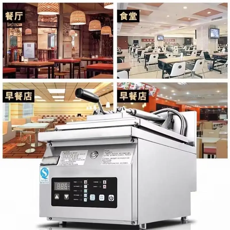 

Commercial Electric Heating Desktop Fried Dumpling Machine Automatic Fryer Fried Bag Stainless Steel Material