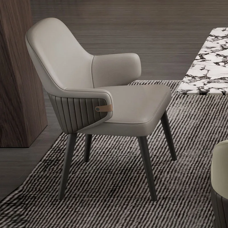 Silla con reposabrazos para sala de estar, cojín ergonómico, confort ergonómico, sillón de apartamento único, muebles para el hogar