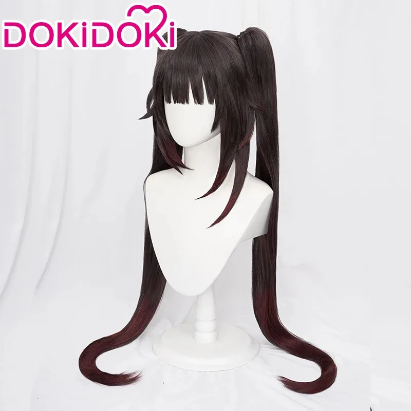 

В НАЛИЧИИ Блестящий парик Косплей Игра Honkai: Star Rail DokiDoki Женский милый двойной хвост Коричневые волосы Hanabi Sparkle Маска Бесплатная кепка