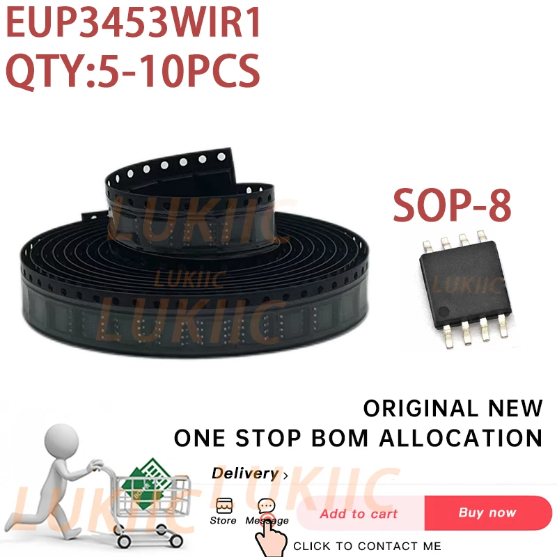 (5-10PCS) 100% New P3453 EUP3453 EUP3453WIR1