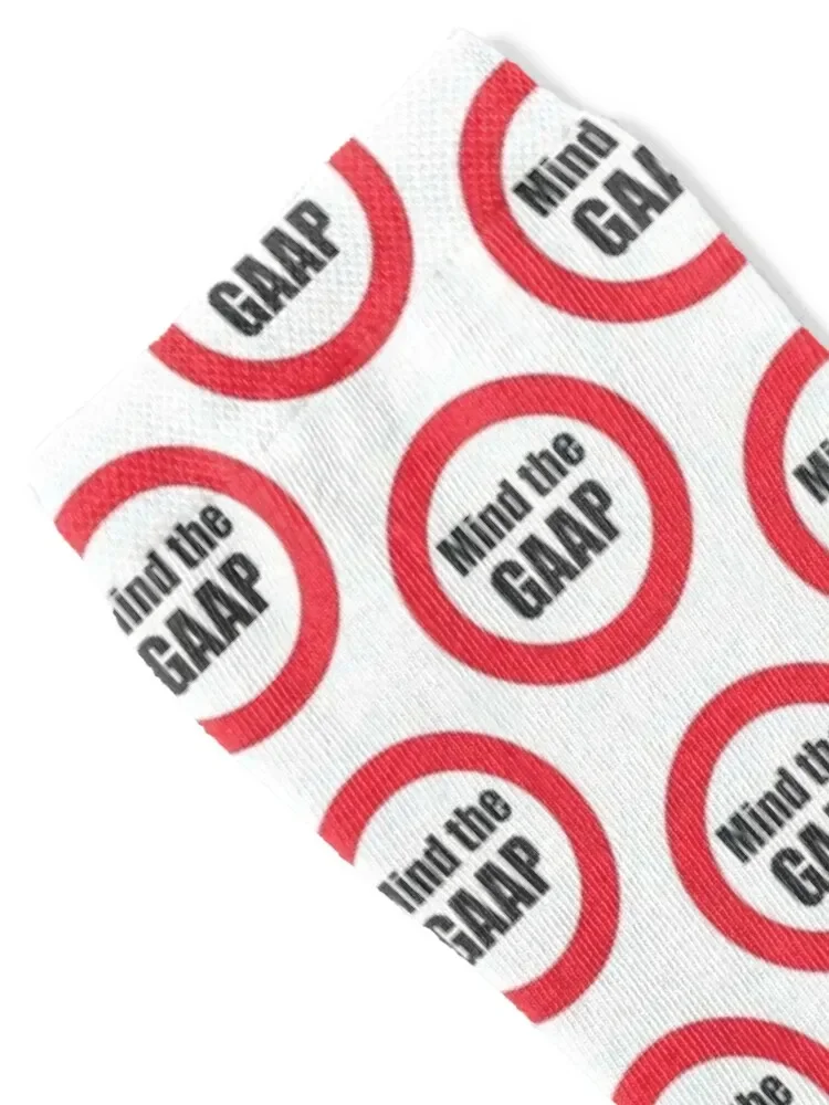 Mind the Gaap funny accounting Socks summer Children's winter gifts Ladies Socks Men's