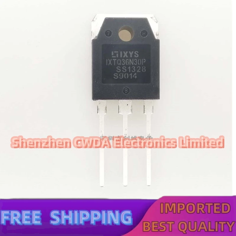 10PCS-20PCS  IXTQ36N30P 36N30 TO-3P MOS N 36A 300V  In Stock Can Be Purchased 