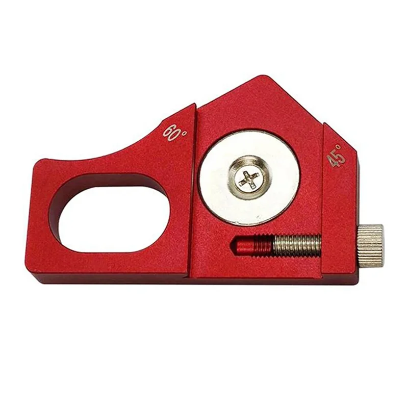 AT19-أدوات تحديد مسطرة زاوية قياس قابلة للتعديل لوضع العلامات في الأعمال الخشبية وتحديد المواقع