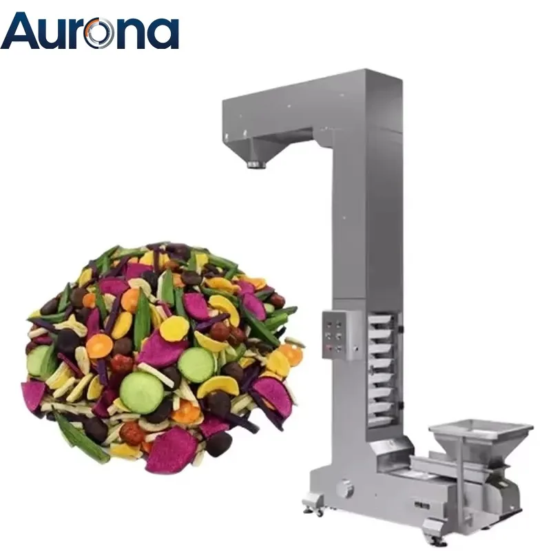 【Agricultural】Customizable Food Grade Vertical Z Type Bucket Elevator Plastic Hopper Grain Pellet Conveying Lift Feeder