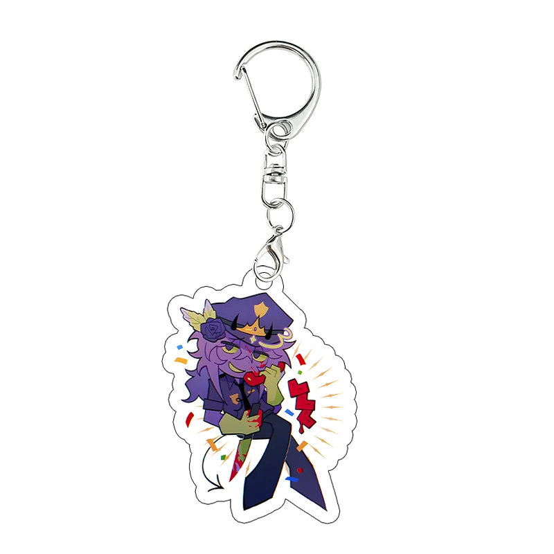 Unstabile Universum Acryl-Schlüsselanhänger PrinceZam Schlüsselring Studenten Kawaii Taschenanhänger Cartoon LettuceK Wemmbu Charm Hängende Ornamente – Detail 17