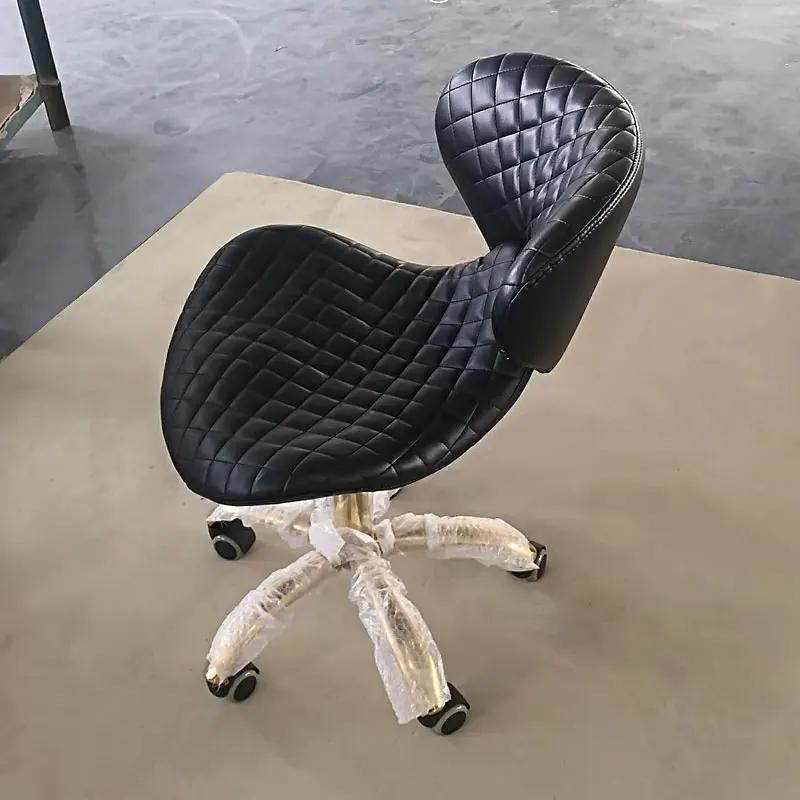 Factory High Quality Hot Sale Beauty Salon Pedicure Stool Height Adjustable and Color Customizable for Sale