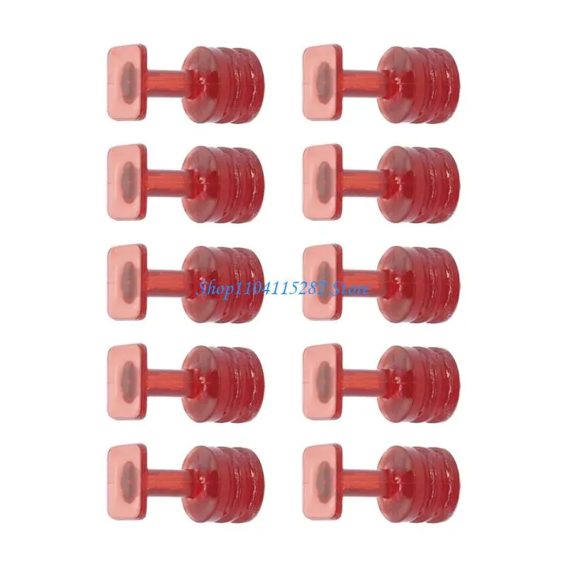 10pcs dents pullers auto dents pullers เครื่องมือกำจัดสีการซ่อมแซมรอยต่อกาวแผ่นรอง