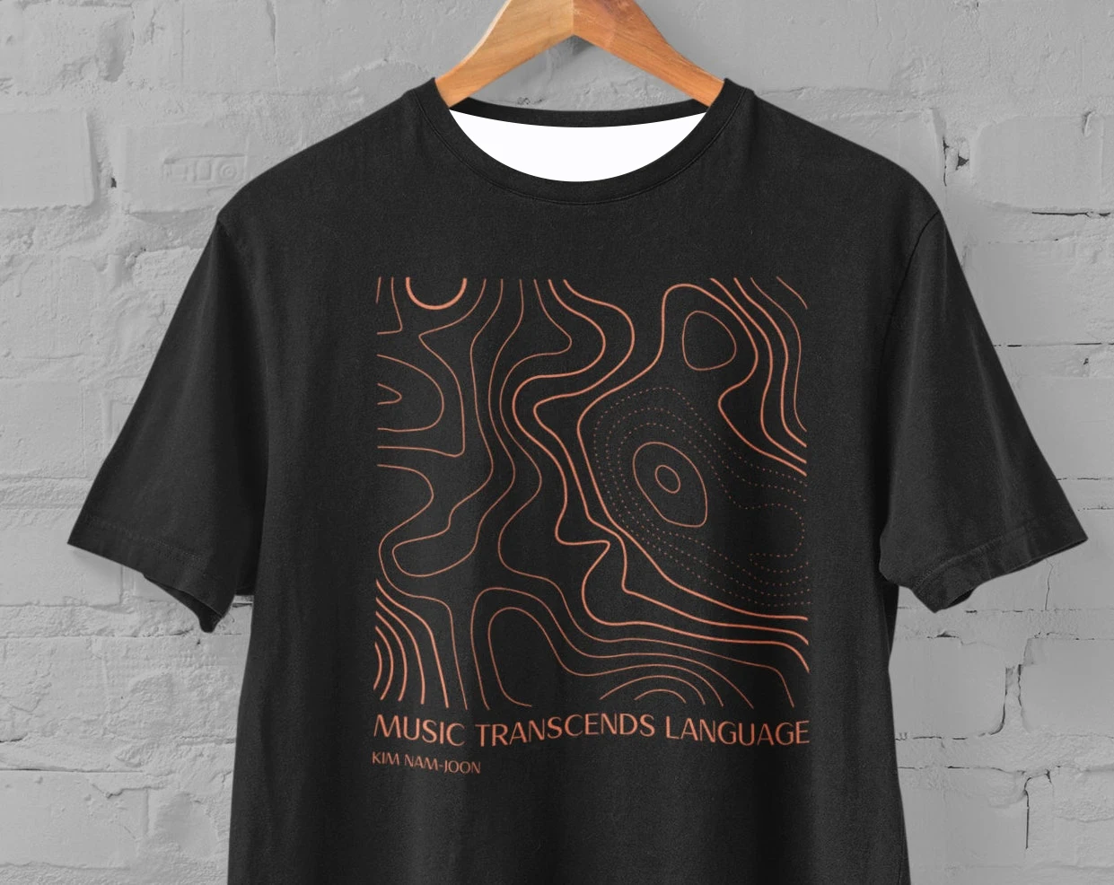 2026 New Music Transcends Language Quote T-Shirt Comfort Color Casual Print Graphic Tee Unisex Short Sleeve for Men And Women