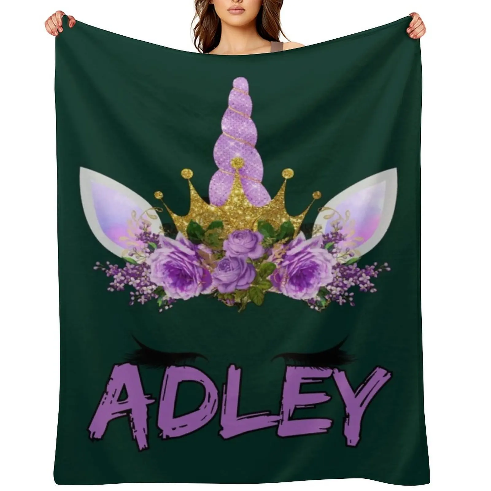 

kawai girl a for adley unicorns kawaii82 Throw Blanket Stuffeds Single Weighted Cute Blankets