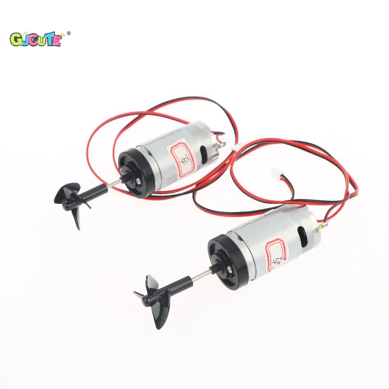 1 Set RC Boat Fishing Bait Accessories 7.4V 8.4V Underwater Thruster 390 Built-in Boat Motor Engine With Gasket 3Blade Propelle