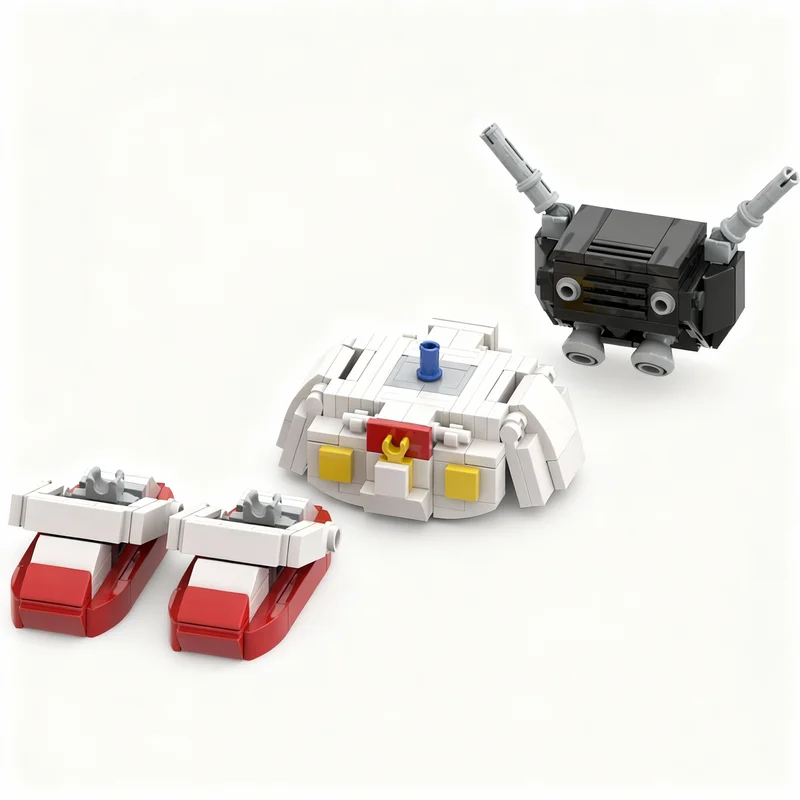 

234pcs MOC Mods MARCOTAM911 S RX 78 Icons Model Building Blocks Construction Toy Christmas Gifts DIY Creative Idea Education