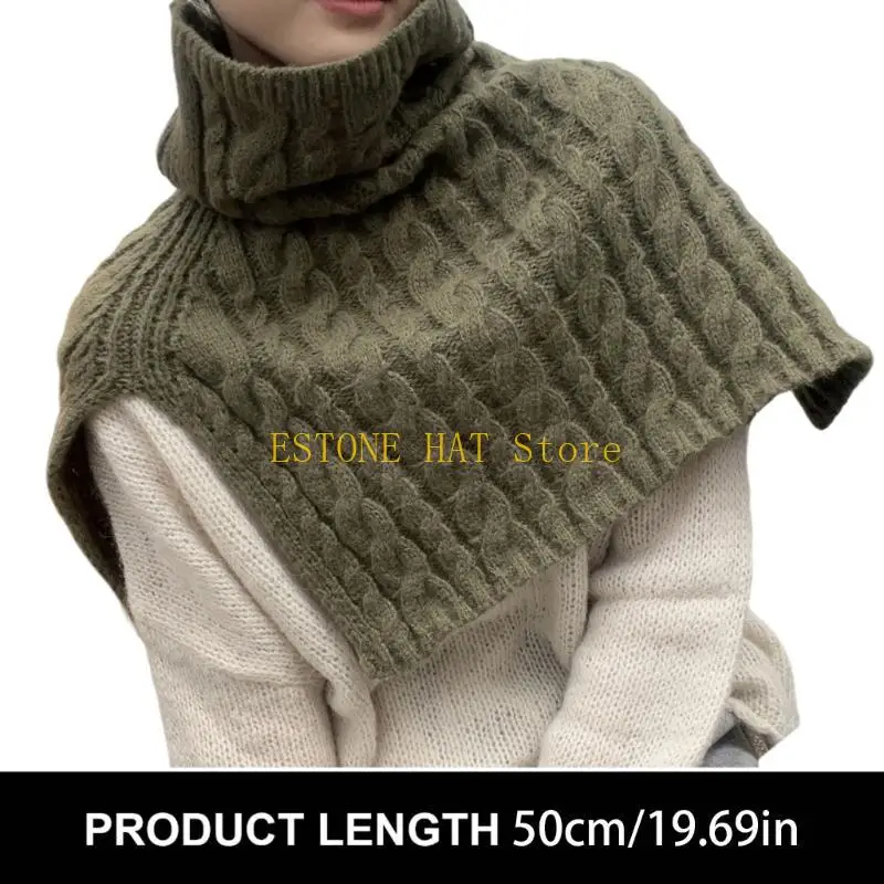 49MF Neckerchief وشاح الشتاء للرجال الطقس البارد شال شال