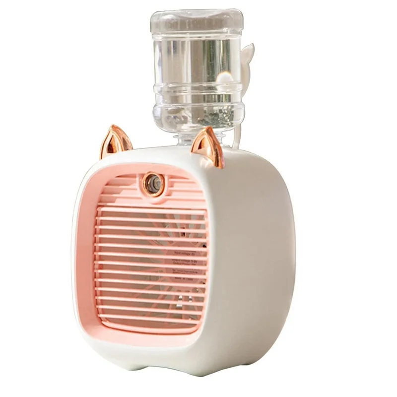 

Вентилятор кондиционера воды BAAU, мини-вентилятор, USB-вентилятор, настольный охладитель с турбо-распылителем и увлажнителем