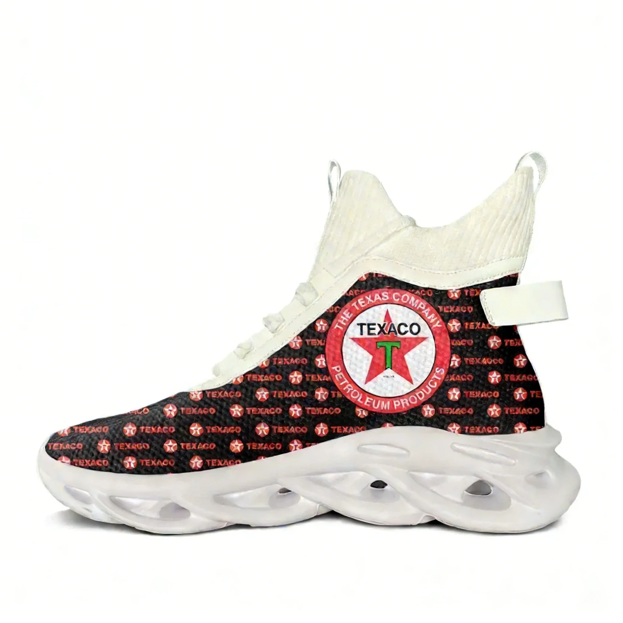 

Кроссовки Texaco High Top Flats для мужчин и женщин, спортивная обувь для бега, высококачественные кроссовки на шнуровке, сетчатая обувь, обувь на заказ.