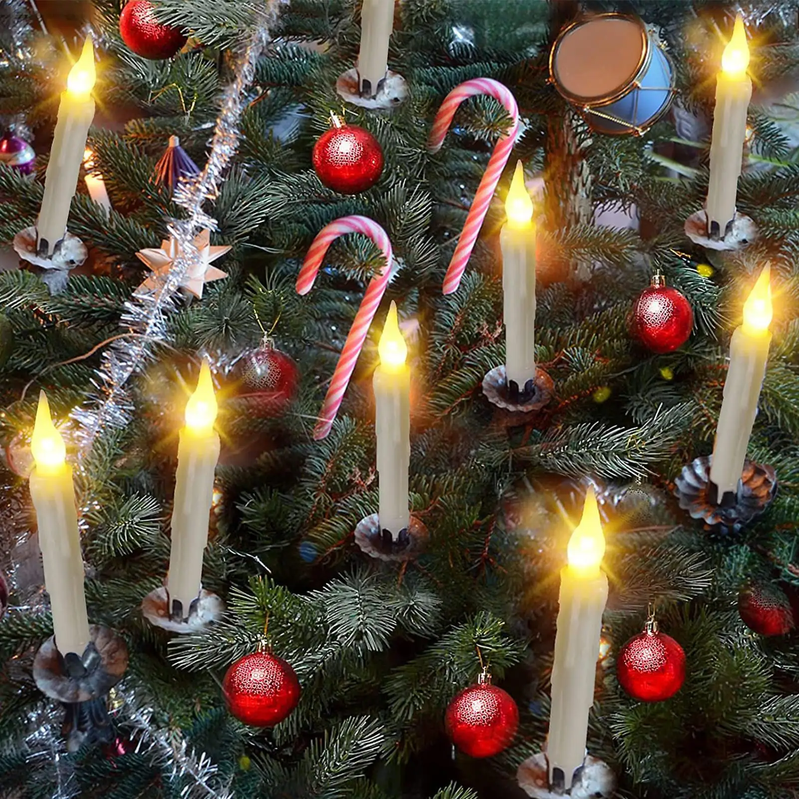 

Плавающие свечи Плавающие свечи с дистанционным мерцающим светодиодным фонариком с рыбным крючком для Рождества, дня рождения, праздника, бассейна