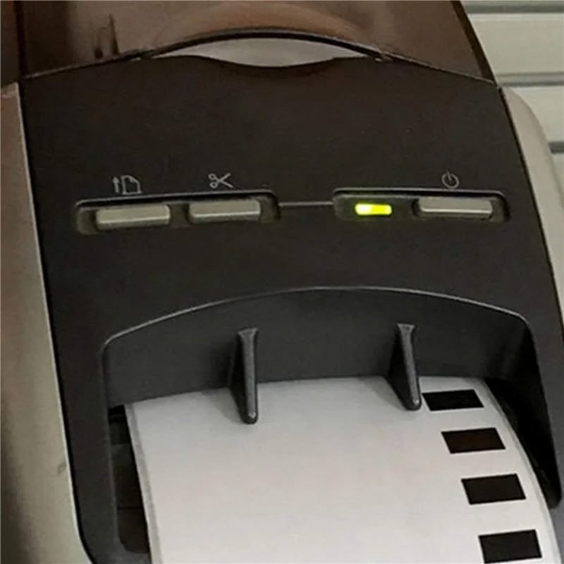 【HAPPYH】30 لفة إعادة تعبئة متوافقة مع ملصق DK-22205 62 مم × 30.48 م مستمر لطابعة الملصقات Brother ورق أبيض DK22205