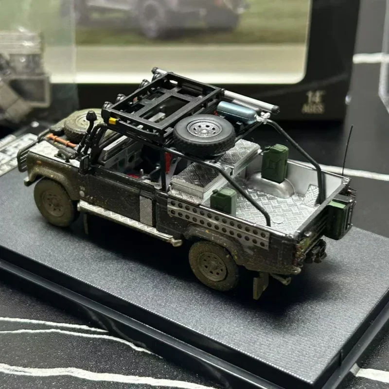 StreetWeaponn SW 1:64 كوب الجمل المدافع/نموذج سيارة مصنوع من خليط معدني مطلي بالطين