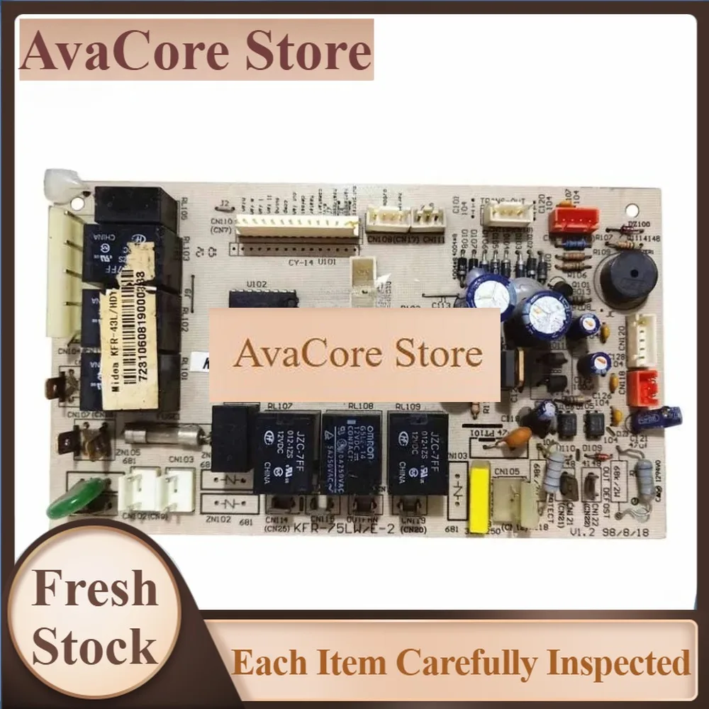 AvaCoreThe Air Conditioning Computer Board KFKFR-75LW/ED KFR-75LOW/E-2 Control Board Parts Are Working Well