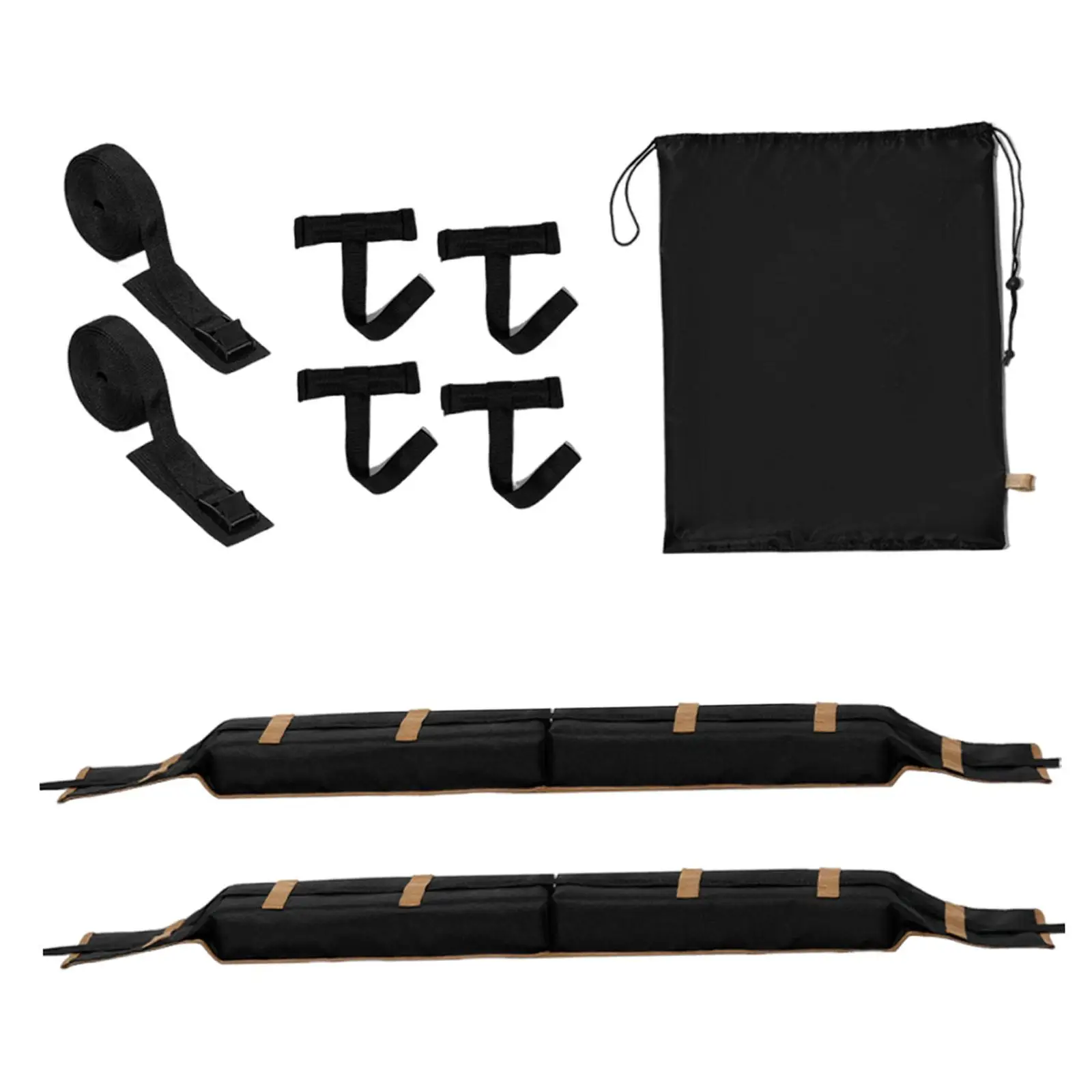 رف سقف ناعم للسيارات وإكسسوارات السيارات العالمية لـ Canoe Paddleboard Yak