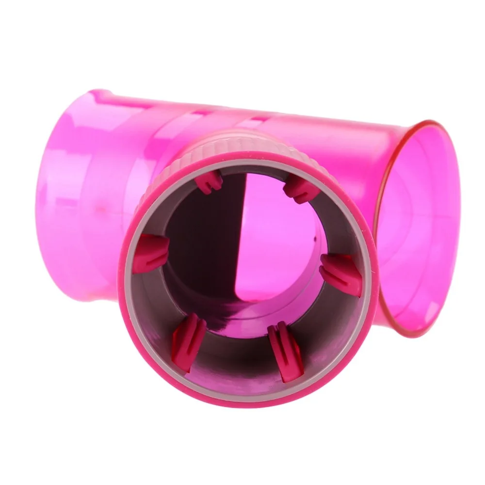Portable Hair Dryer Diffuser Professional Durable Spin Hair Diffuser Quick Drying Pink Hair Curls Diffuser For Curly Hair