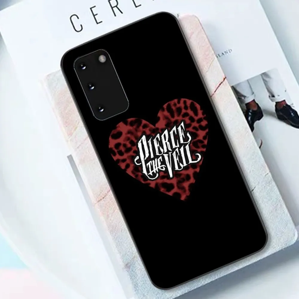 P-Pierce The Veil Band Phone Case For Samsung S 9 10 20 21 22 23 30 23 24 Plus Lite Ultra FE S10lite Fundas