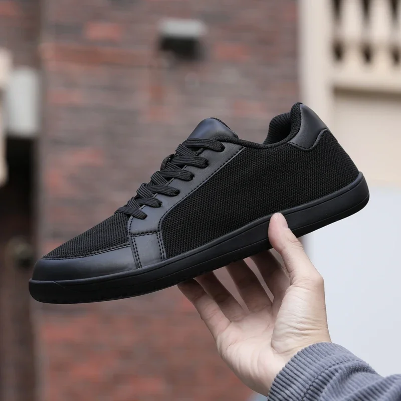 Wide Toe Casual Shoes for Men and Women Barefoot Soft Sole Flats Non Slip Walking Footwear Plus Size Comfortable image 5