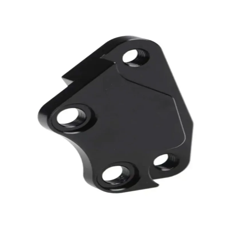 OEM Custom CNC Milled Aluminum Alloy Enclosure Black Anodized Irregular Electronic Equipment Housing Shell