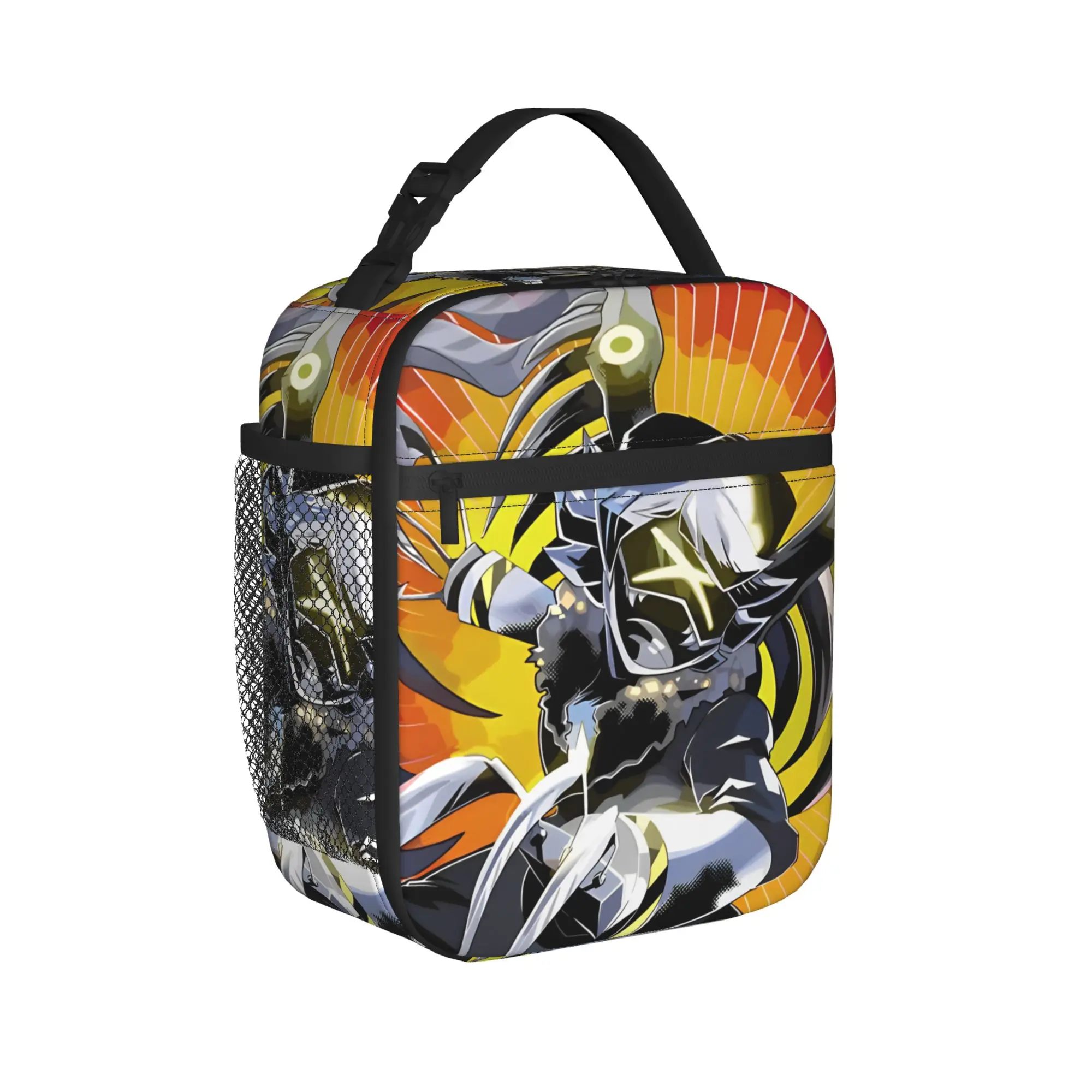 Murder Drones Insulated Lunch Bag Cooler Bag Reusable,Meal Container Retro Cool  Portable Tote Lunch Box Men Women Work  Picnic