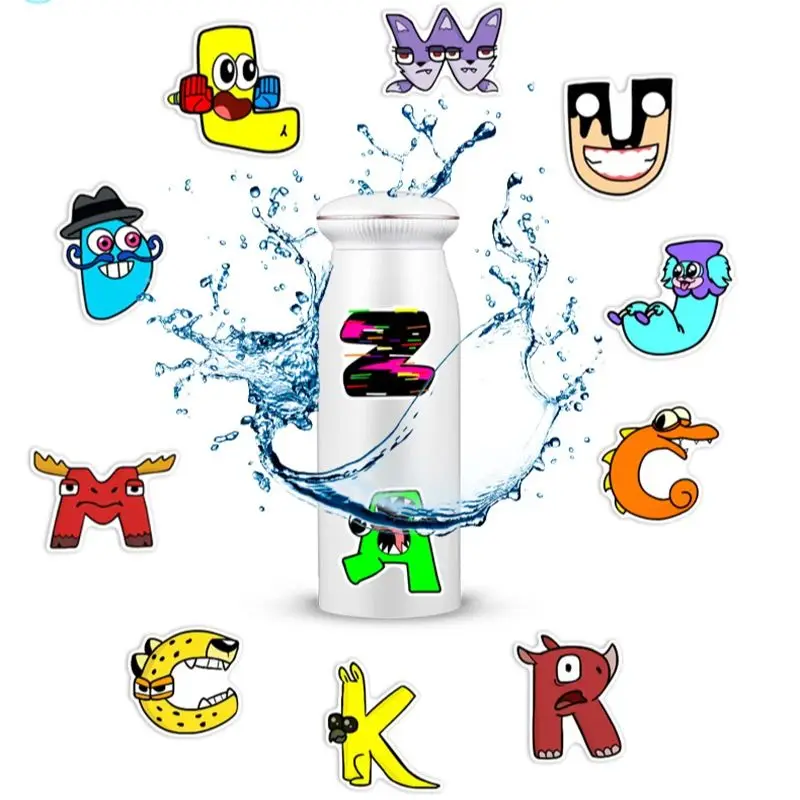 50Pcs Alphabet Lore Cartoon Graffiti Stickers For Decorate Suitcase, bbooks，Waterproof for Multiple Occasions Sticker
