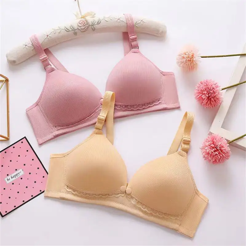 No Wire Thin Cup Breast Feeding Large Breast Slimming Push Up Anti-sagging Bra Front Button Nursing Bra Sportswear Products