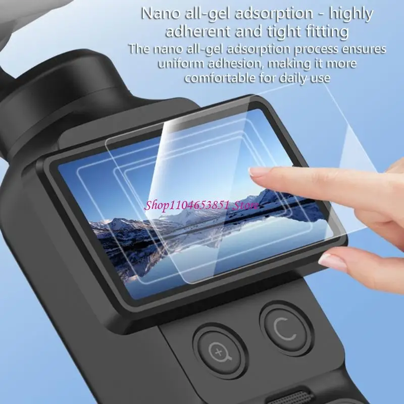 Advanced AR Coated Glass Shielding High Transparency & Impact Protect Not Glares Screen Protector for Drones POCKET 4