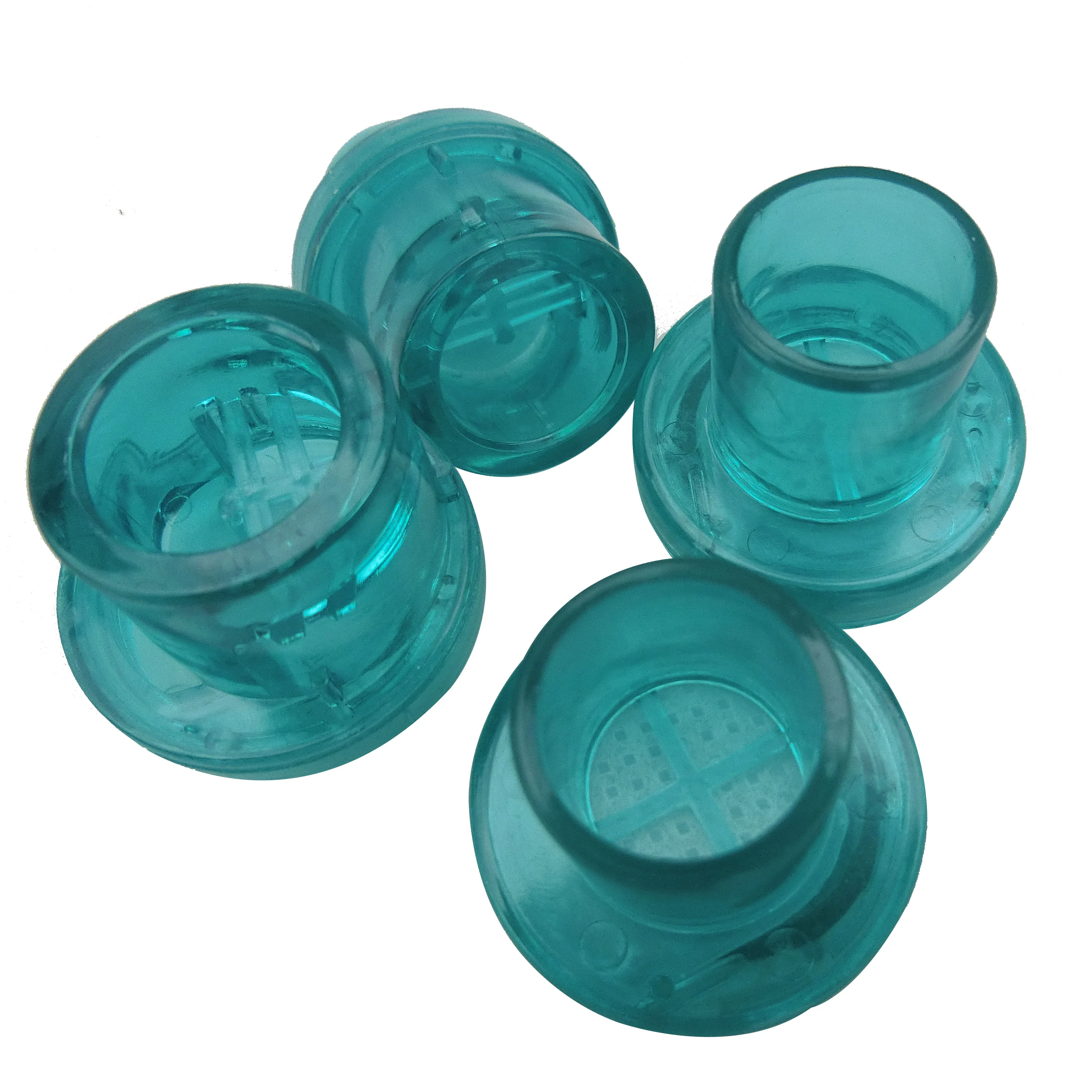 100Pcs/Pack Plastic One-way Valve CPR Filter For Training Mask Dia 22mm Green Color Replacement Valves For Emergency