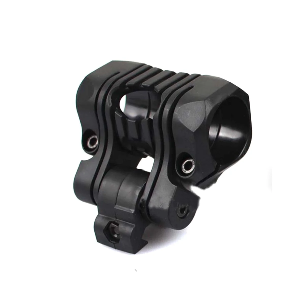 Support d'éclairage spécial pour casque, lampe de poche, rail, accessoires, 25mm, 5 positions, torche, noir