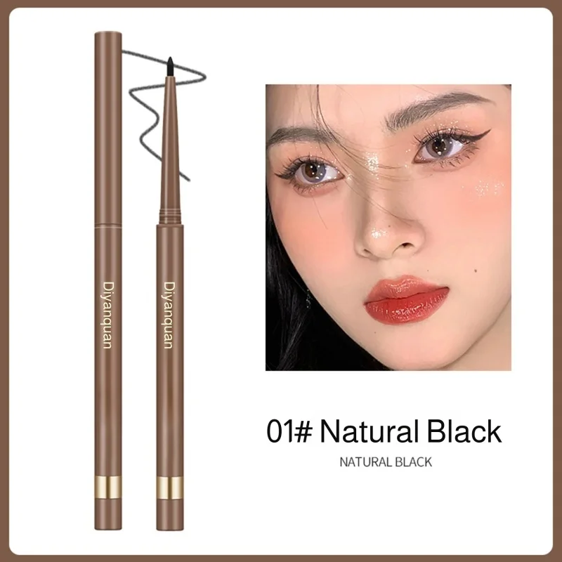 Waterproof & Sweatproof Slim Eyes Long Lasting NonSmudge Pearlescent Fine Glitter Eyeliner Pen