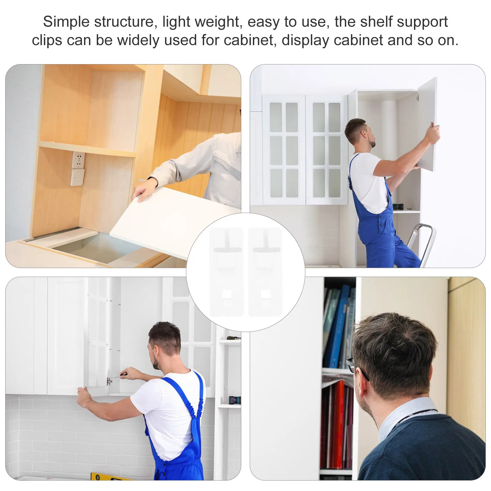 20 قطعة ملحقات خزانة الملفات البلاستيك قفل الرف دعم أوتاد للمطبخ أرفف الكتب مكتب تخزين مقاطع قابلة للتعديل