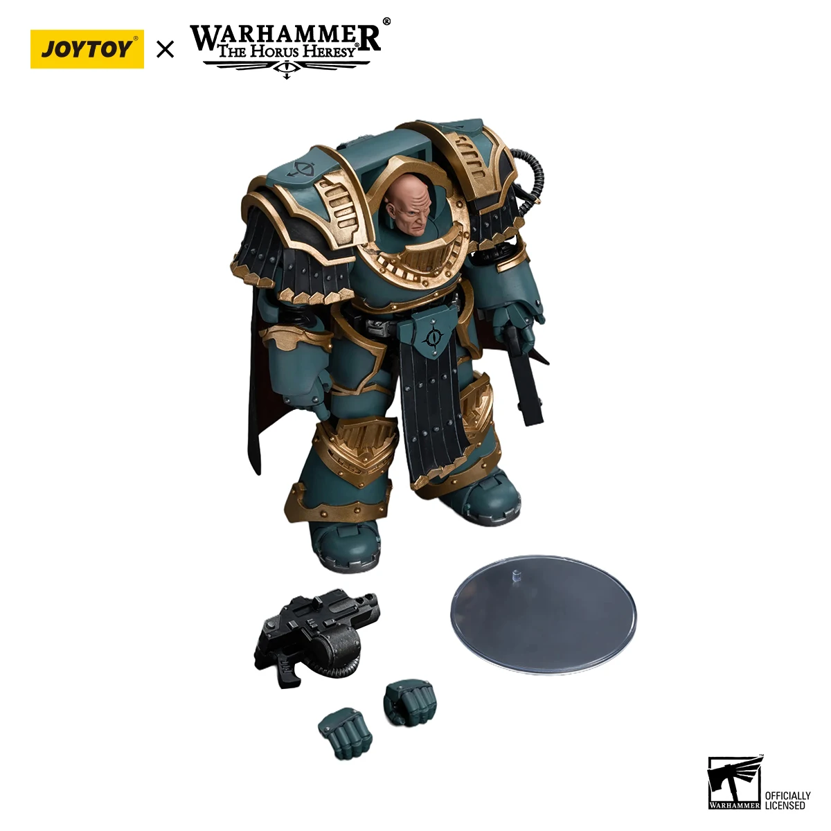 مجسمات الأكشن JOYTOY Warhammer 40k 1/18 أبناء حورس فيلق برايتور في درع المنهي من Cataphractii