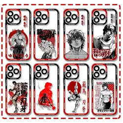 Comics Baki Hanma Hot Japan Clear Case For Samsung A73 A72 A71 A55 A52 A51 A50 A42 A35 A33 A32 A31 A30 A24 A23 A22 A13 5G Cover