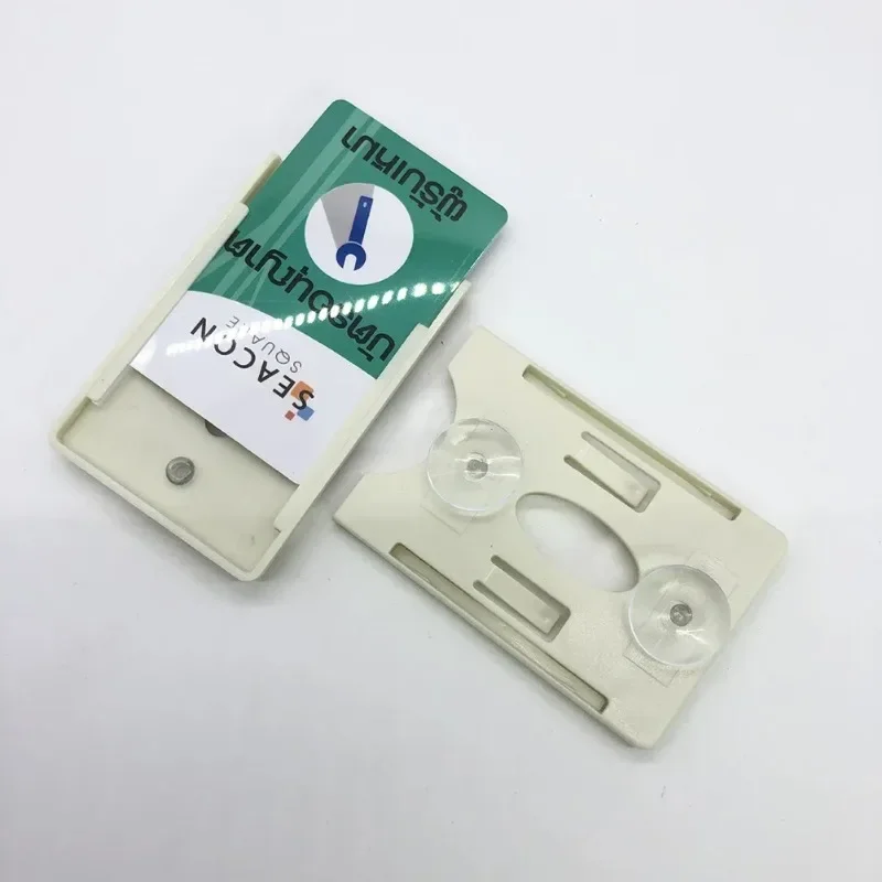 

Car Card Holder Parking Ticket Clip Auto Fastener Card Sleeve Bill Mount Fastener Organizer Windshield Stickers Home Office