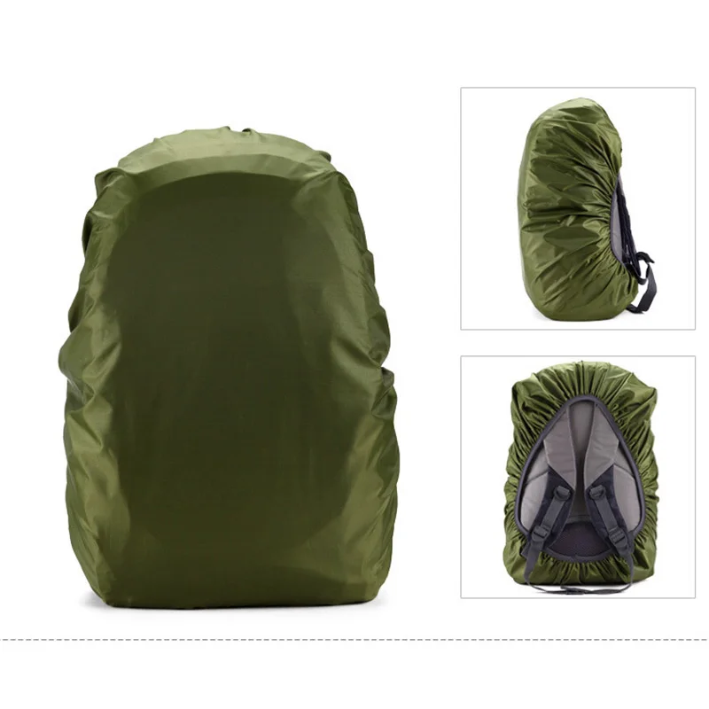 Déšť obal batoh outdoorové cestovní tramping horolezectví brašna obal skládací vodotěsný brašna obal taktická kemping pouch prach raincover