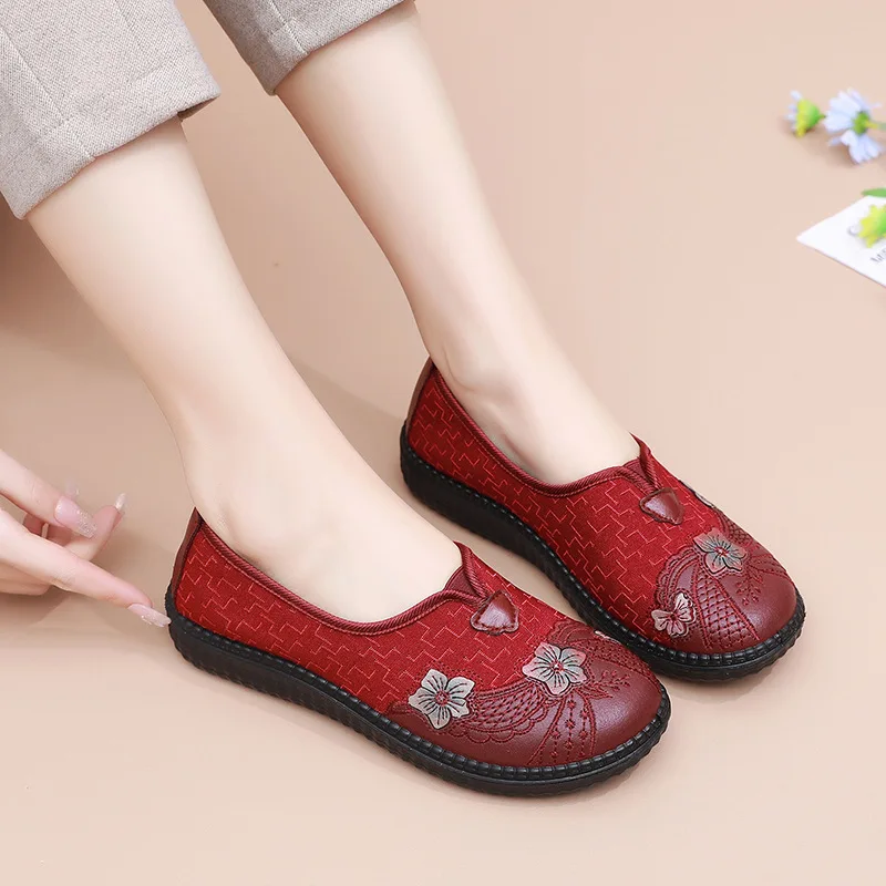 Women Summer Mesh Flats Shoes 2023 New Breathable Comfort Ladies Light Sneakers Leisure Female Loafers Woman's Zapatillas Muje